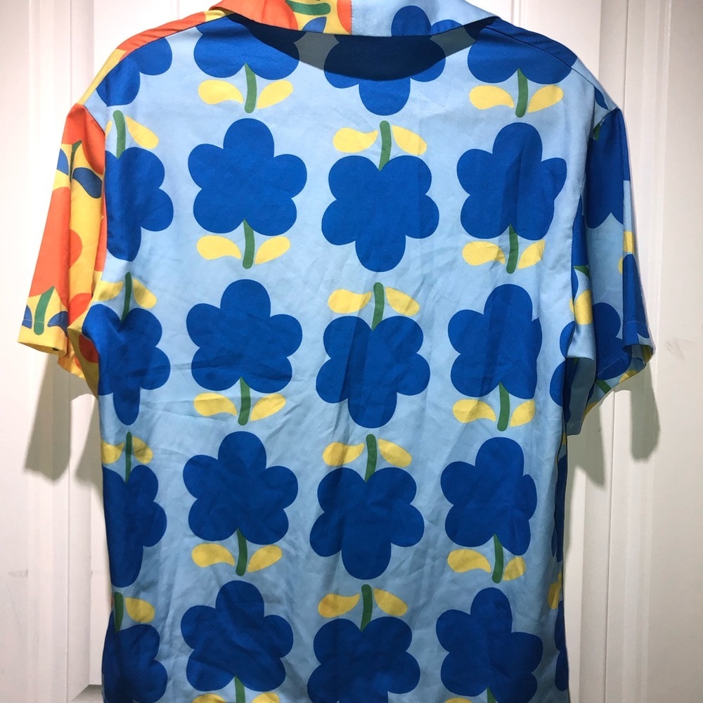 Cider brand bright satin feel blouse - Picture 3 of 5